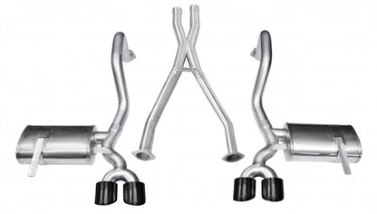CORSA Performance Corsa 1997-2004 Chevrolet Corvette C5 Z06 5.7L V8 Black Xtreme Cat-Back + XO Exhaust