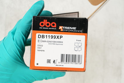 DBA 91-96 Toyota Land Cruiser XP650 Front Brake Pads