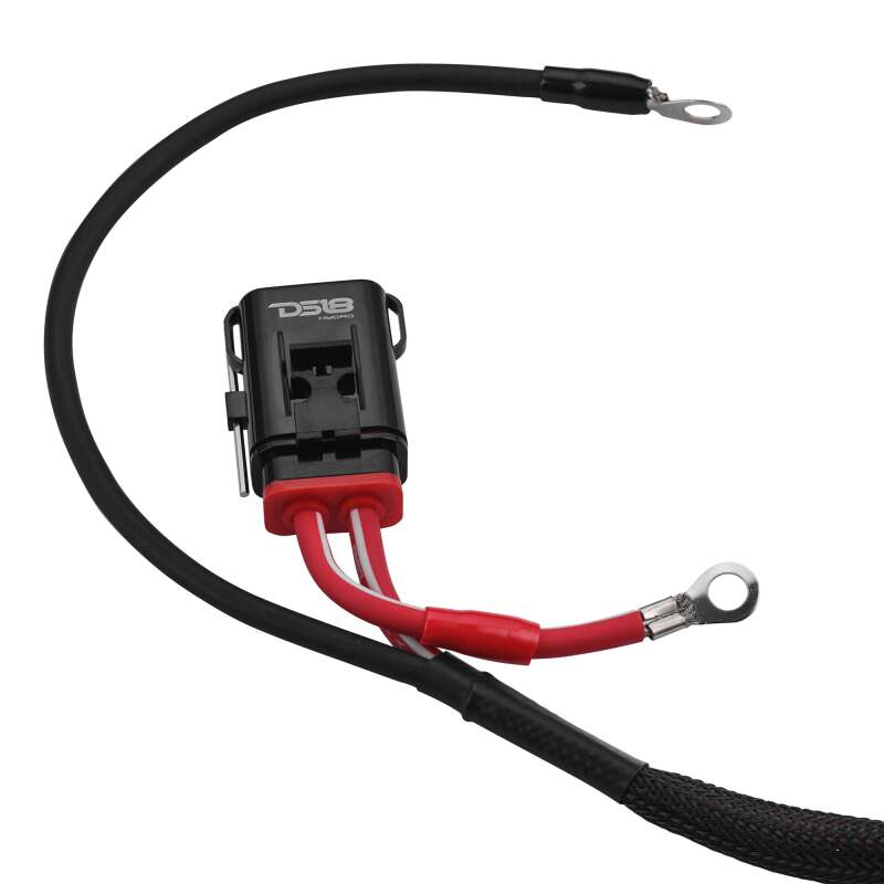 DS18 8-GA Water Resistant Fuse Holder 8 Ft of Power and Ground Wires 2 Door UTV