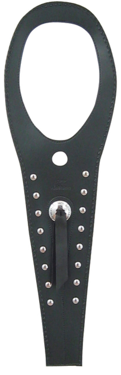 Mustang Motorcycle Mustang 98-11 Yamaha V-Star 650 Custom, Classic Tank Bib w/Studs - Black