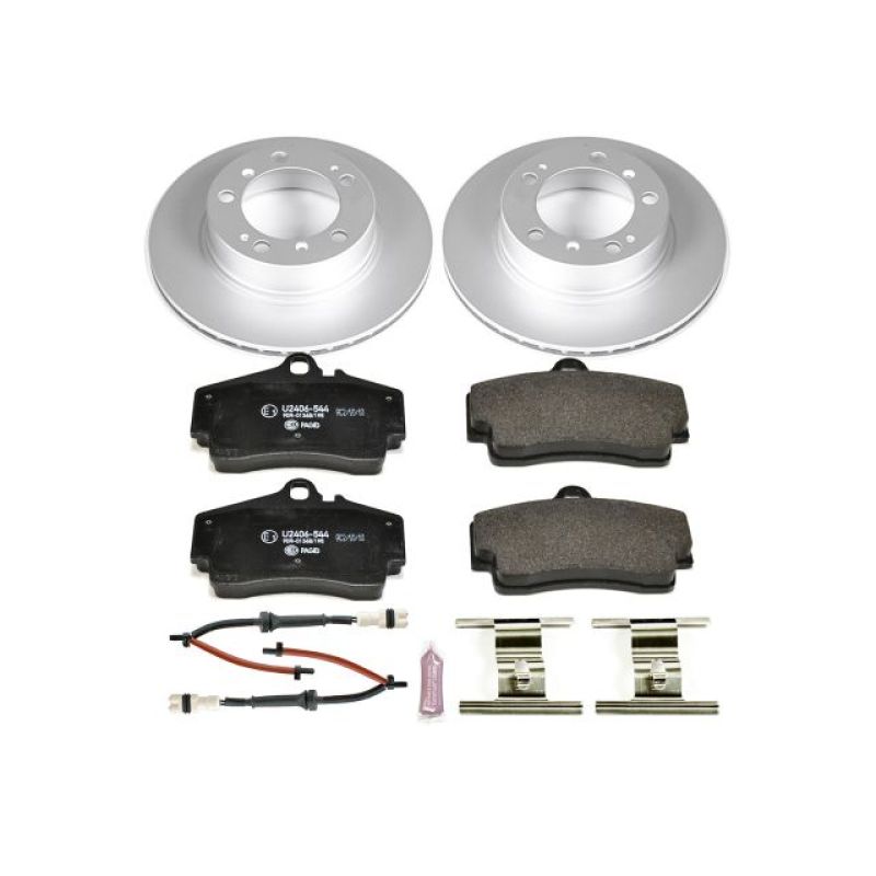 PowerStop Power Stop 97-04 Porsche Boxster Rear Euro-Stop Brake Kit