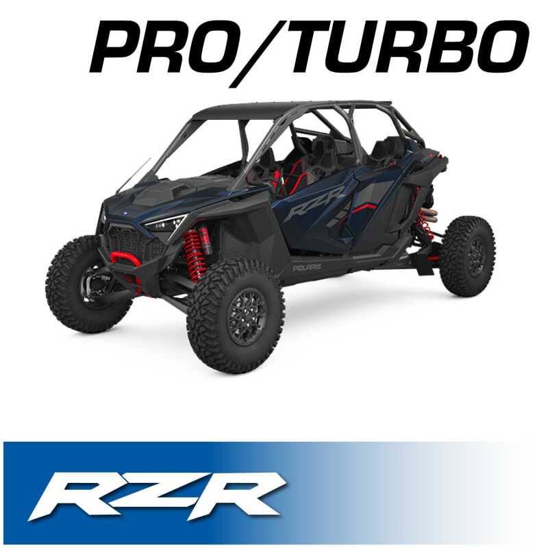 Rugged Radios Polaris RZR Pro XP/Turbo R/Pro R Comp Comm Kit w/BT 2-Way Radio STX/ M1 VHF Bus Band
