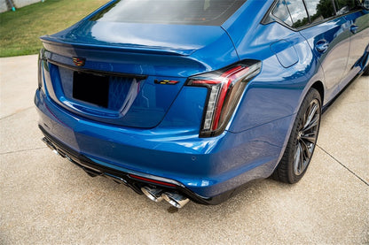 CORSA Performance Corsa 2022-2025 Cadillac CT5-V Blackwing 3in Axle-Back - Act. Exh. - Dual Rear Exit - Twin 4.5inTips