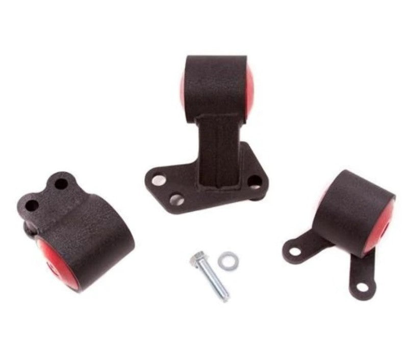 Innovative Mounts Innovative 94-01 Integra B-Series Black Steel Mounts 95A Bushings (Auto to Manual Hydro)
