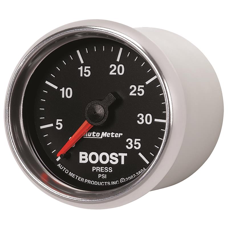 AutoMeter GS 2 1/16 inch 35PSI Mechanical Boost Gauge