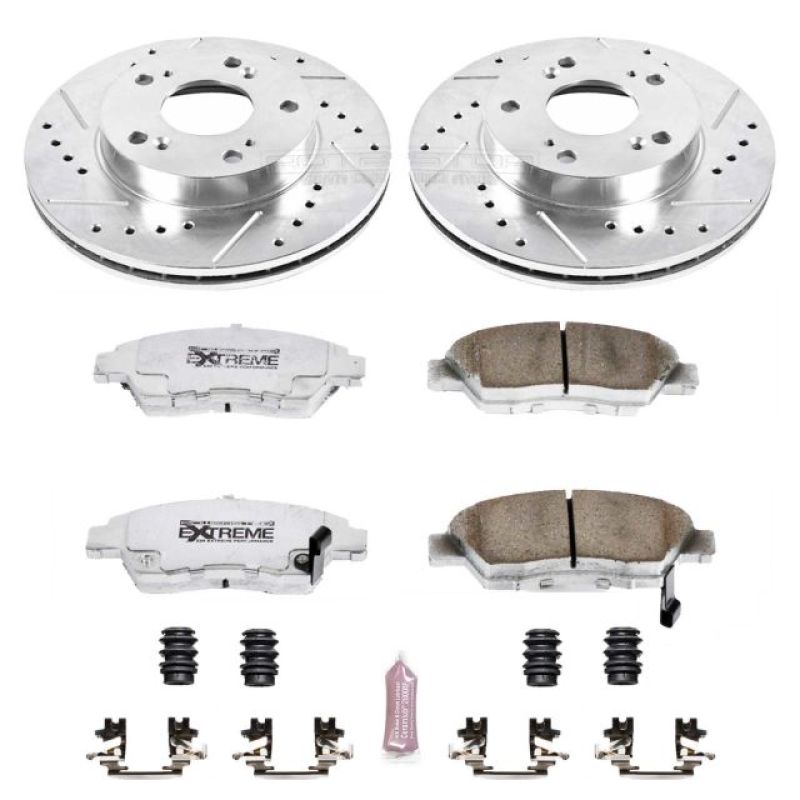 PowerStop Power Stop 02-06 Acura RSX Front Z26 Street Warrior Brake Kit