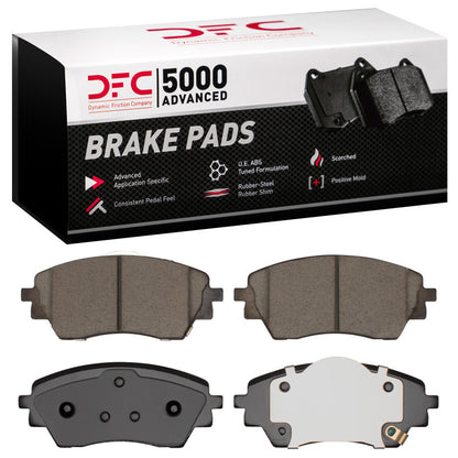 DFC 24-26 Hyundai Kona Front Ceramic 5000 Advanced Brake Pads