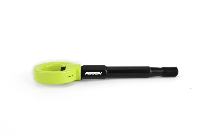 Perrin Performance PERRIN 15-21 Subaru WRX/STI / 24-26 Crosstrek / 25-26 Forester Tow Hook Kit (Rear) - Neon Yellow