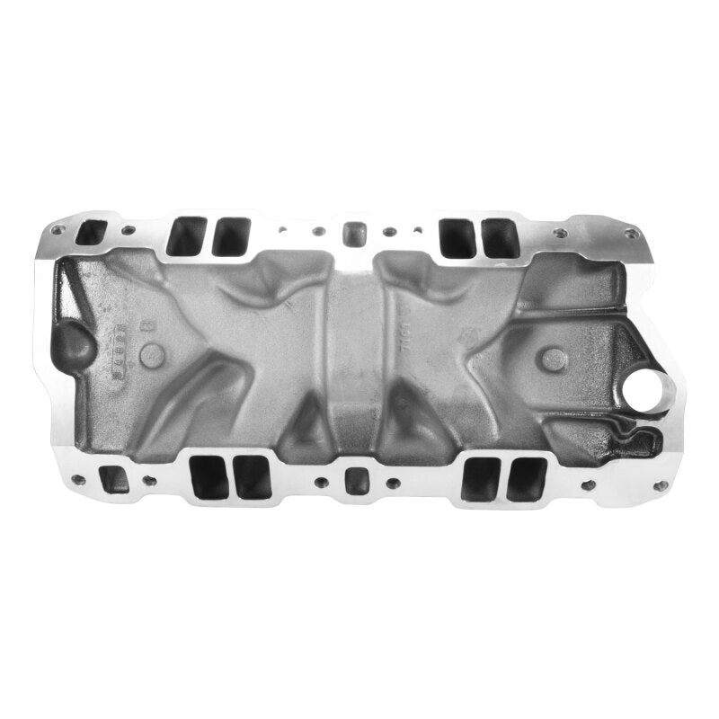 Edelbrock Chevy SB Performer RPM Intake Manifold - Black Plasma Finish
