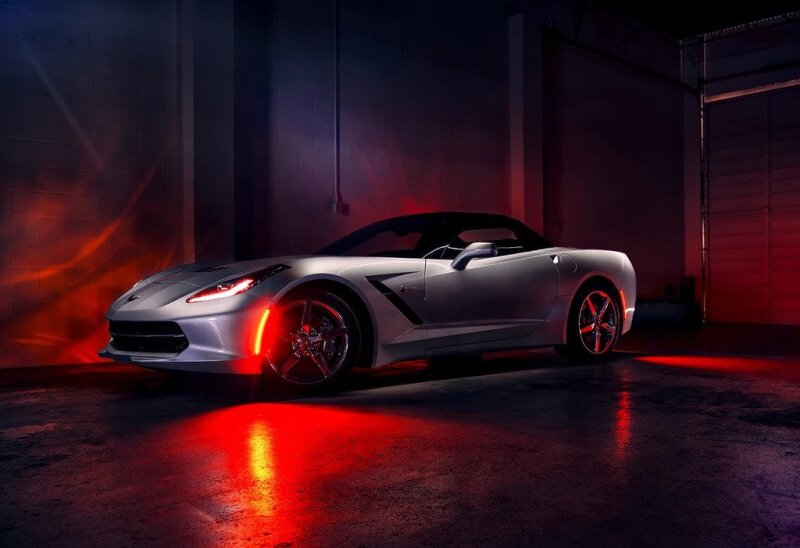 ORACLE Lighting Oracle Chevrolet Corvette C7 Concept Sidemarker Set - Clear - No Paint