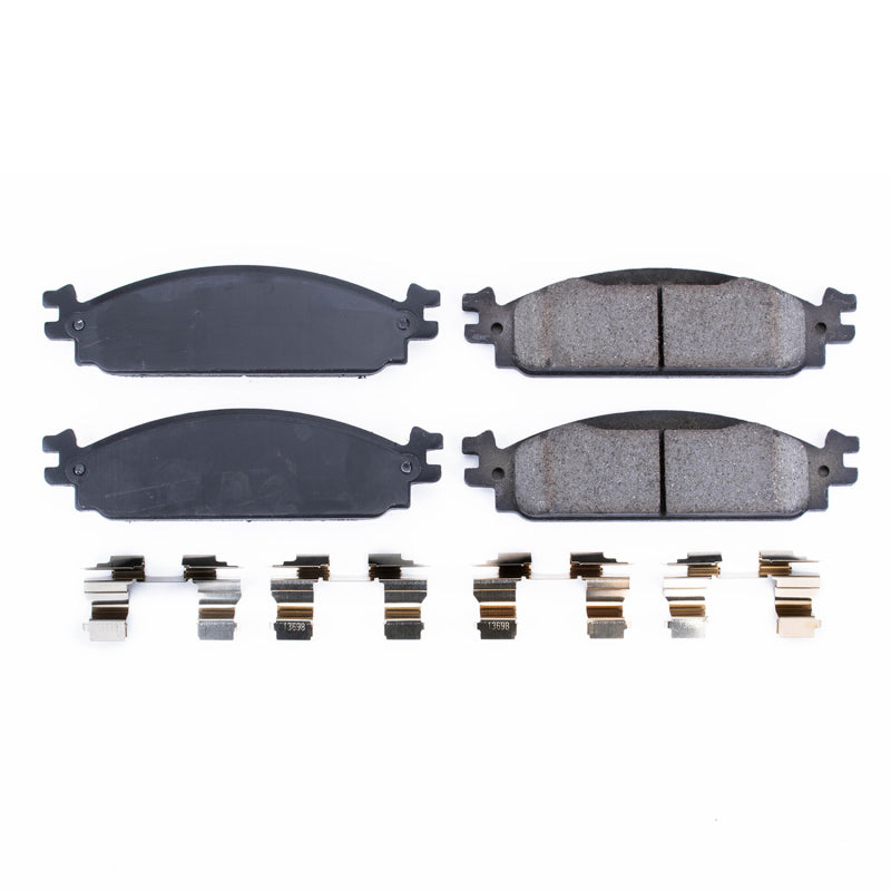 PowerStop Power Stop 09-11 Ford Flex Front Z17 Evolution Ceramic Brake Pads w/Hardware