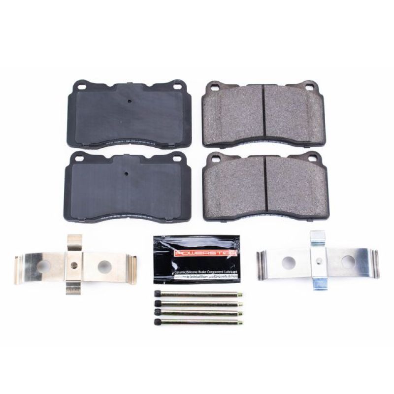 PowerStop Power Stop 04-07 Volvo V70 Front Z23 Evolution Sport Brake Pads w/Hardware