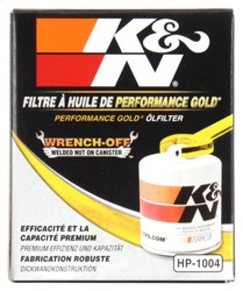K&N Engineering K&N Universal Performance Gold Oil Filter
