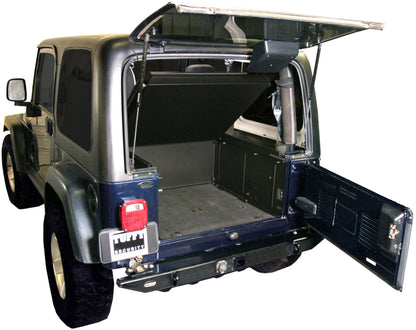 Tuffy Products Tuffy Tj Lj & Yj Security Deck Enclosure- 01 Blk