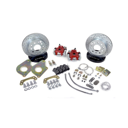Baer Brakes 78-88 GM Malibu/El Camino/Monte Carlo/Regal 10.5in Classic Series Rear Brake Kit - Red