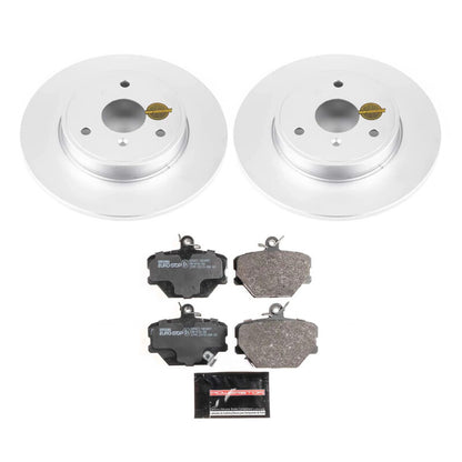 PowerStop Power Stop 08-16 Smart Fortwo Front Eurostop Brake Kit