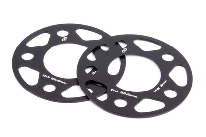 Dinan Wheel Spacers - 5x112 - 66.5mm CB - 3mm Thick (Set of 2)