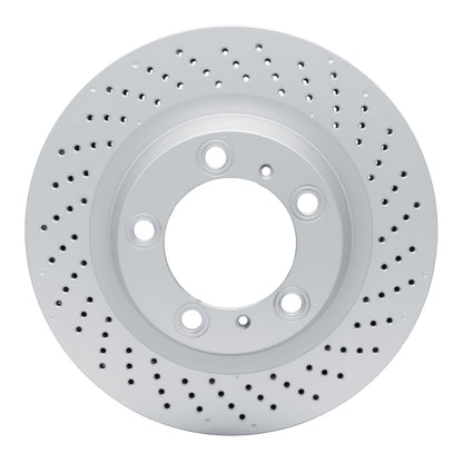 DFC 12-16 Porsche 911 Right Rear Drilled Brake Rotor