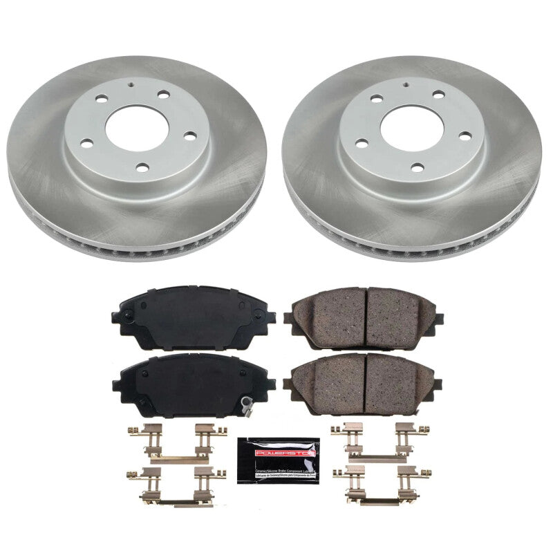 PowerStop Power Stop 16-21 Mazda CX-3 Front Semi-Coated Rotor Kit