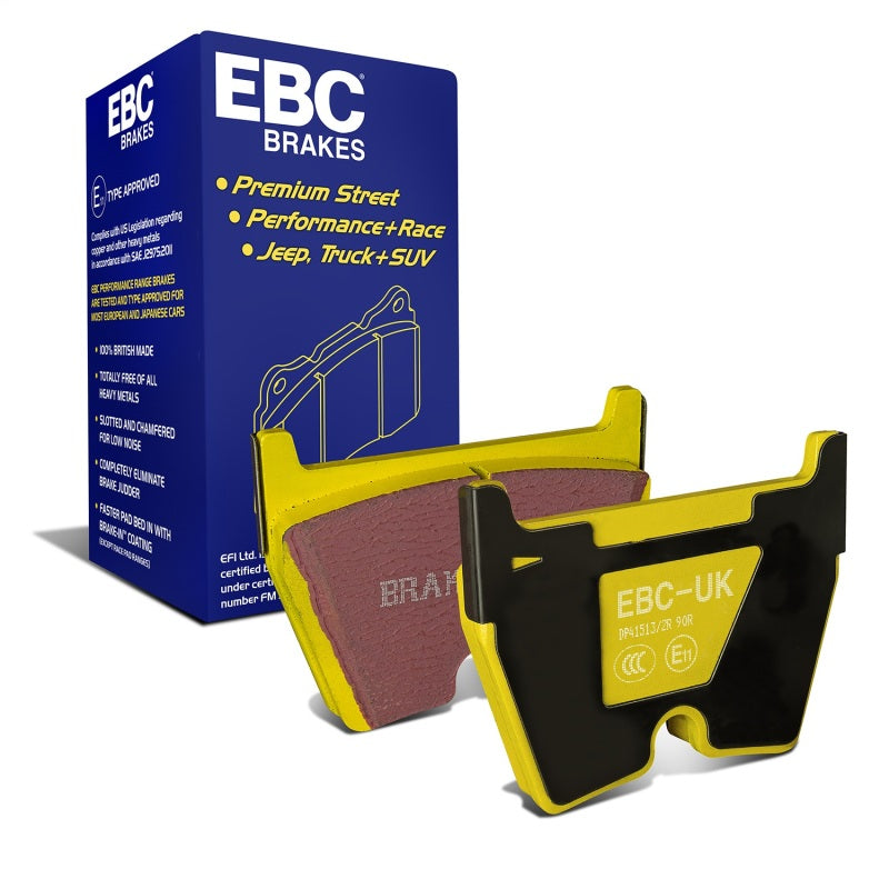 EBC 06-09 Audi RS4 4.2 (Cast Iron Rotors) Yellowstuff Front Brake Pads