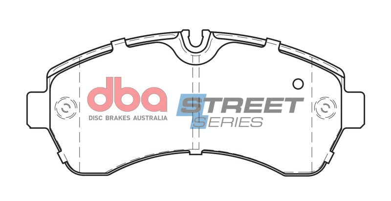 DBA 07-09 Dodge Sprinter 3500 DRW Front Street Series Brake Pads