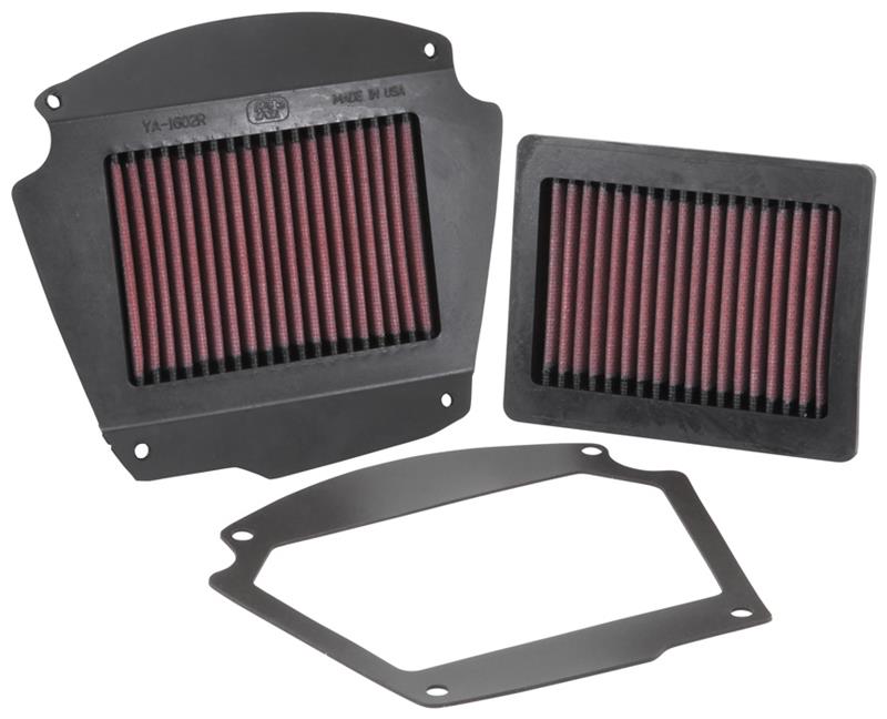 K&N Engineering K&N 02-09 Yamaha XV1700 Road Star Warrior 1670 / 07-09 Midnight Warrior 1700 Replacement Air Filter