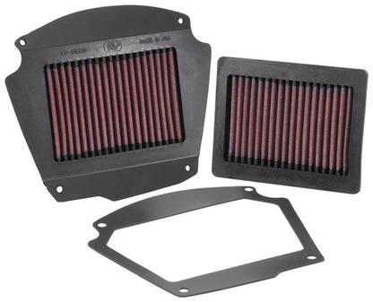 K&N Engineering K&N 02-09 Yamaha XV1700 Road Star Warrior 1670 / 07-09 Midnight Warrior 1700 Replacement Air Filter