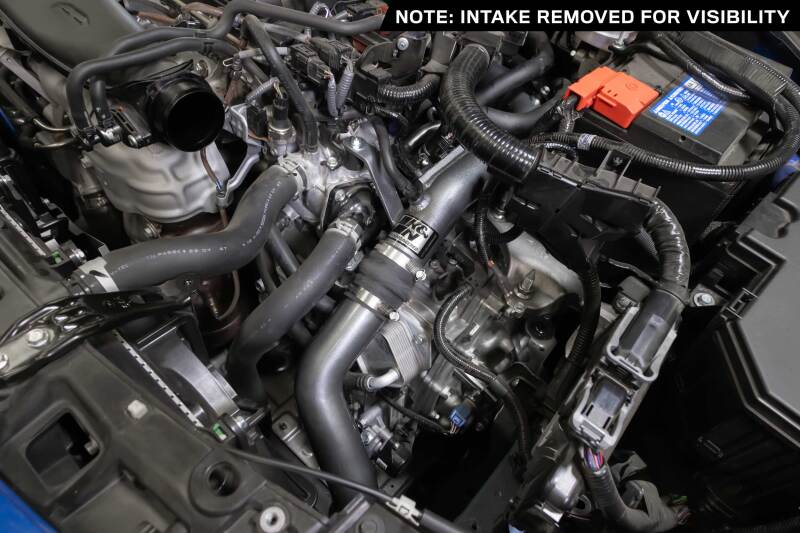 K&N Engineering K&N 22-24 Honda Civic 1.5L L4 Aluminum Charge Pipe Kit - Gunmetal Gray
