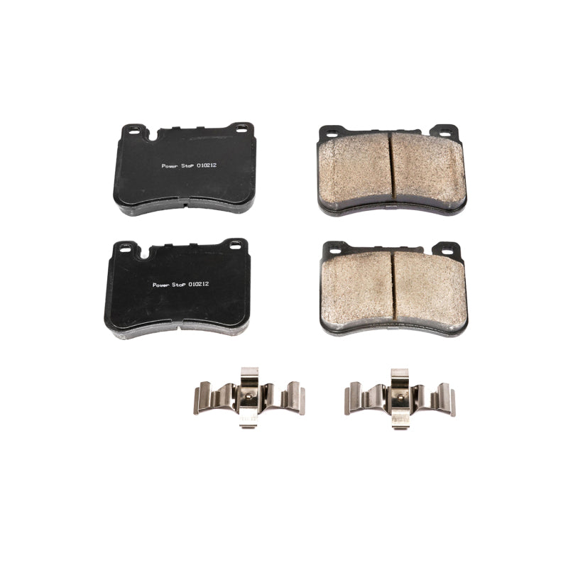 PowerStop Power Stop 05-07 Mercedes-Benz C230 Front Z17 Evolution Ceramic Brake Pads w/Hardware