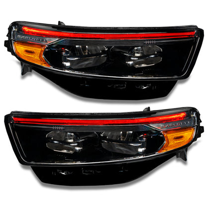 ORACLE Lighting Oracle 20-22 Ford Explorer Dynamic RGB Headlight DRL Upgrade Kit - ColorSHIFT - Dynamic