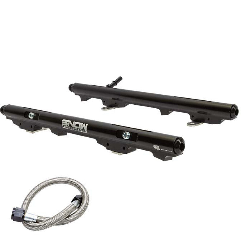 Snow Performance Snow LS3 Intake w/LS3 Injectors (34mm) Factory Fit Billet Fuel Rail Kit