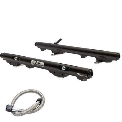 Snow Performance Snow LS3 Intake w/LS3 Injectors (34mm) Factory Fit Billet Fuel Rail Kit