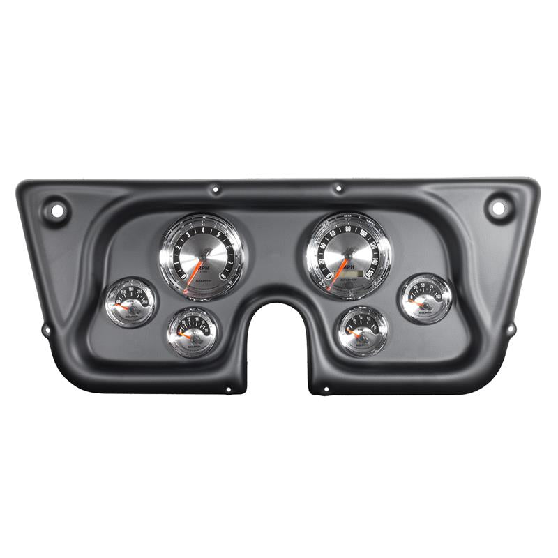 Autometer American Muscle Gauge Kit 6 Pc Chevy Truck C/Suburban 67-72 Tach/Mph/Fuel/Oilp/Wtmp/Volt