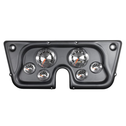 Autometer American Muscle Gauge Kit 6 Pc Chevy Truck C/Suburban 67-72 Tach/Mph/Fuel/Oilp/Wtmp/Volt