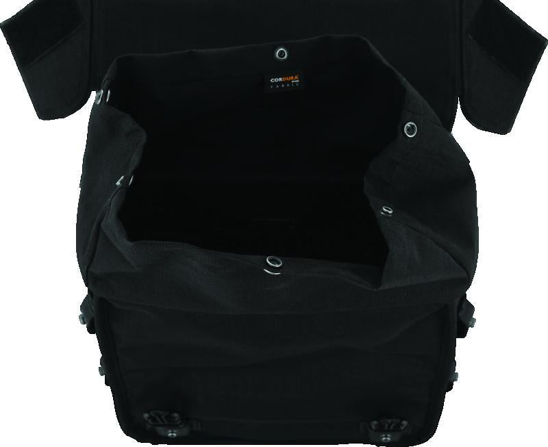 Burly Brand Throw-over Saddlebag - Black