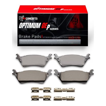 R1 Concepts R1 2012-2020 Ford F-150 RWD Rear R1 Optimum OE Pads & Hardware Kit