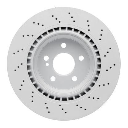 DFC 03-12 Mercedes-Benz SL63 AMG Rear Drilled GeoSPEC Coated Rotor