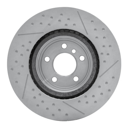 DFC 12-20 BMW M235I xDrive Rear Brake Rotor - Dimpled and Slotted
