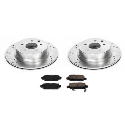 PowerStop Power Stop 08-12 Infiniti EX35 Rear Z23 Evolution Sport Brake Kit