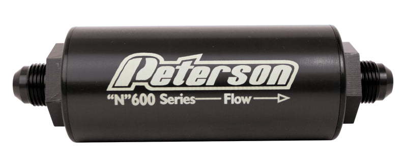 Peterson Fluid Systems Fuel Filter -6AN 60 Micron