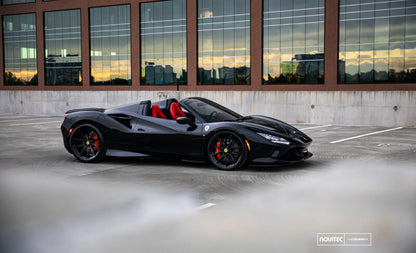Vossen x Novitec NF10 22x12in - 5x114.3 BP - ET33 - Gloss Black Ferrari 488 / F8 Rear Wheel