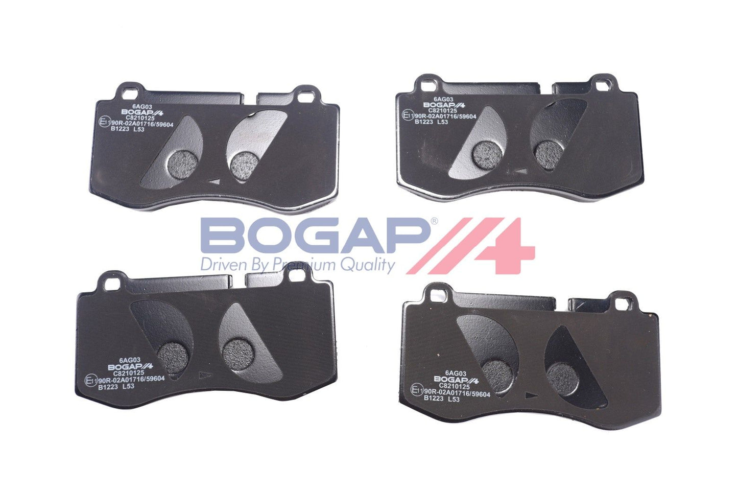BOGAP C8210125 Brake Pad Set, Disc Brake | ML Performance Car Parts