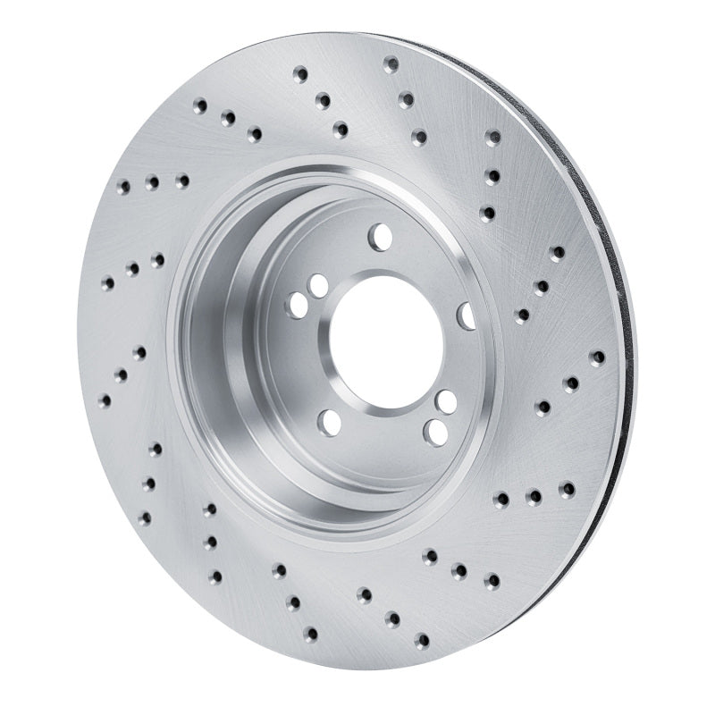 DFC 08-13 BMW M3 Left Rear Drilled Brake Rotor
