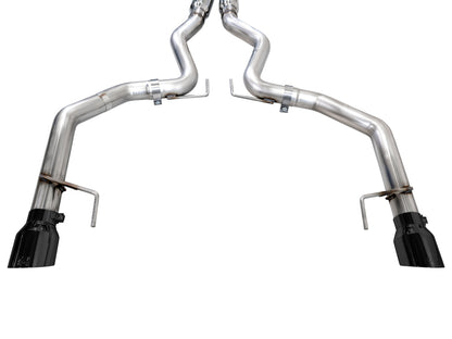 AWE Tuning AWE 2024 Ford Mustang GT Fastback S650 RWD Track Edition Cat-Back Exhaust w/ Dual Diamond Black Tips