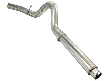 aFe MACHForce XP 5in DPF-Back Stainless Steel Exh Sys, No tip, Ford Diesel Trucks 08-10 V8-6.4L