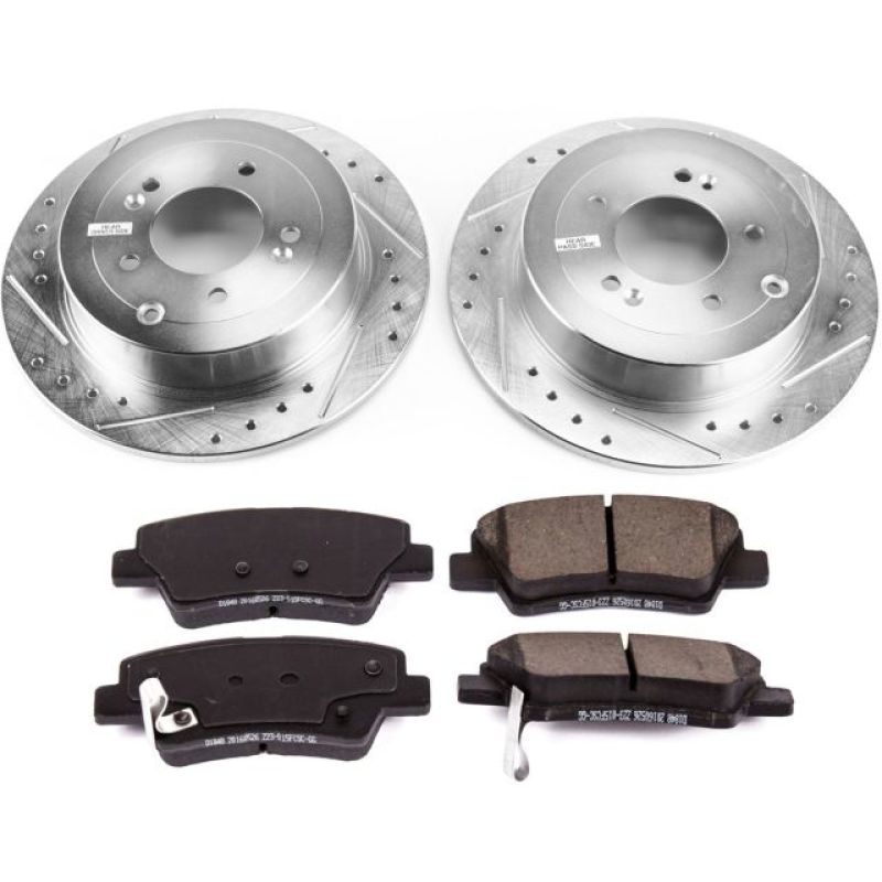 PowerStop Power Stop 16-18 Hyundai Tucson Rear Z23 Evolution Sport Brake Kit