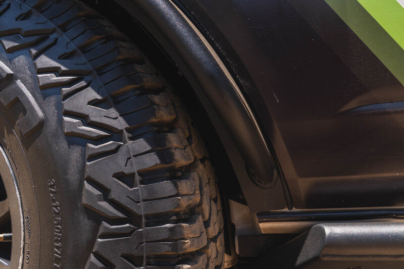 DV8 Offroad DV8 21-25 Ford Bronco Rear Aluminum Inner Fenders - Black