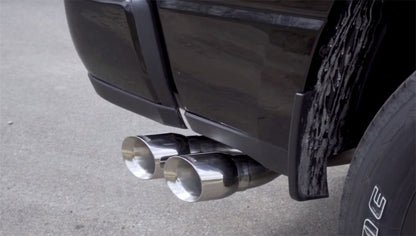 CORSA Performance Corsa 19-24 Ram 1500 5.7L Crew Cab w/57in or 76in Bed Cat-Back Single Side Exit 4in PolishedDual Tip