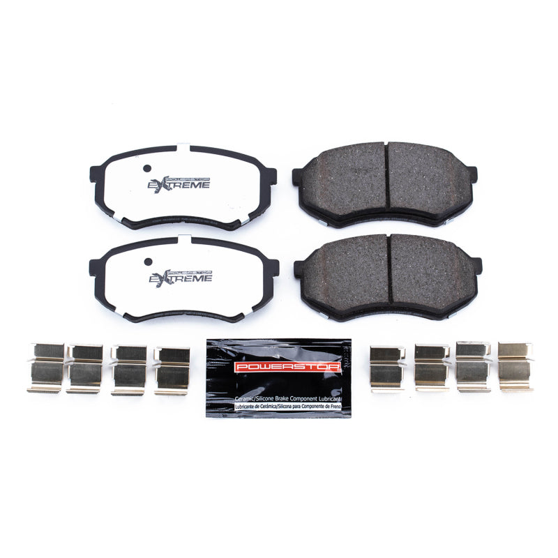 PowerStop Power Stop 88-91 Mazda 929 Front Z36 Truck & Tow Brake Pads w/Hardware