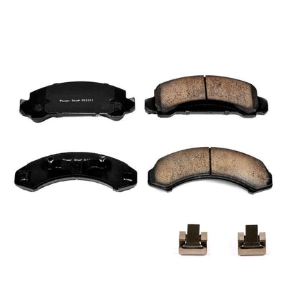 PowerStop Power Stop 87-97 Ford Aerostar Front Z17 Evolution Ceramic Brake Pads w/Hardware
